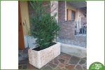 Vasi da Giardino in Polvere di Marmo